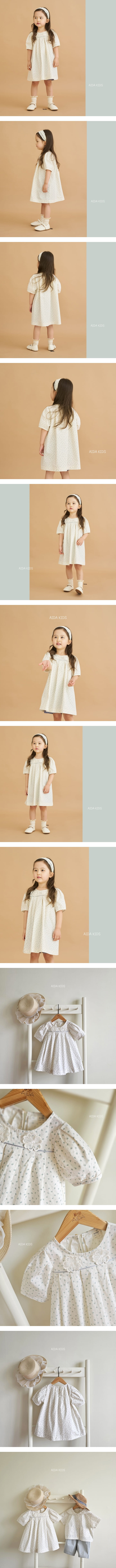 Aida - Korean Children Fashion - #fashionkids - Small Wrinkle One-Piece - 2