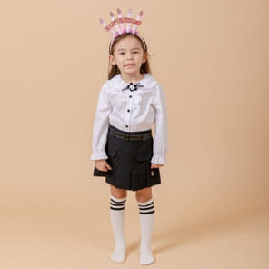 Aida - Korean Children Fashion - #kidsstore - Basic Blouse
