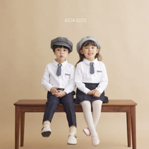 Aida - Korean Children Fashion - #kidsstore - PK Long Sleeve Shirt
