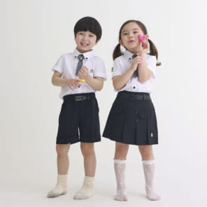Aida - Korean Children Fashion - #kidzfashiontrend - Basic Short Sleeve Shirt