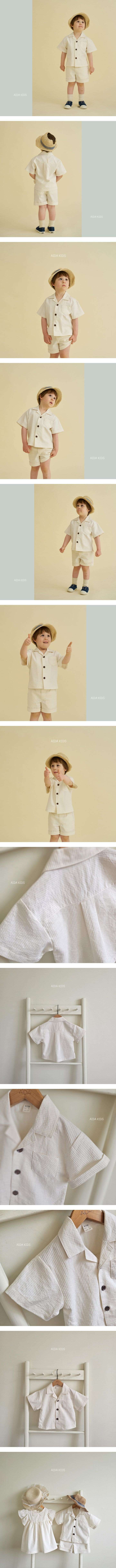 Aida - Korean Children Fashion - #stylishchildhood - Dovi Shirt Jacket - 2