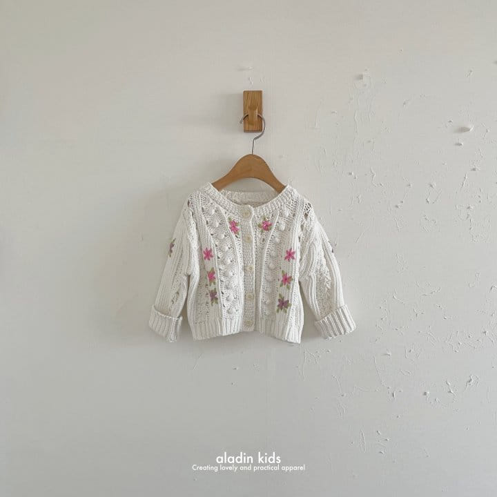 Aladin - Korean Children Fashion - #Kfashion4kids - Hand Made Embroidery Cardigan - 3