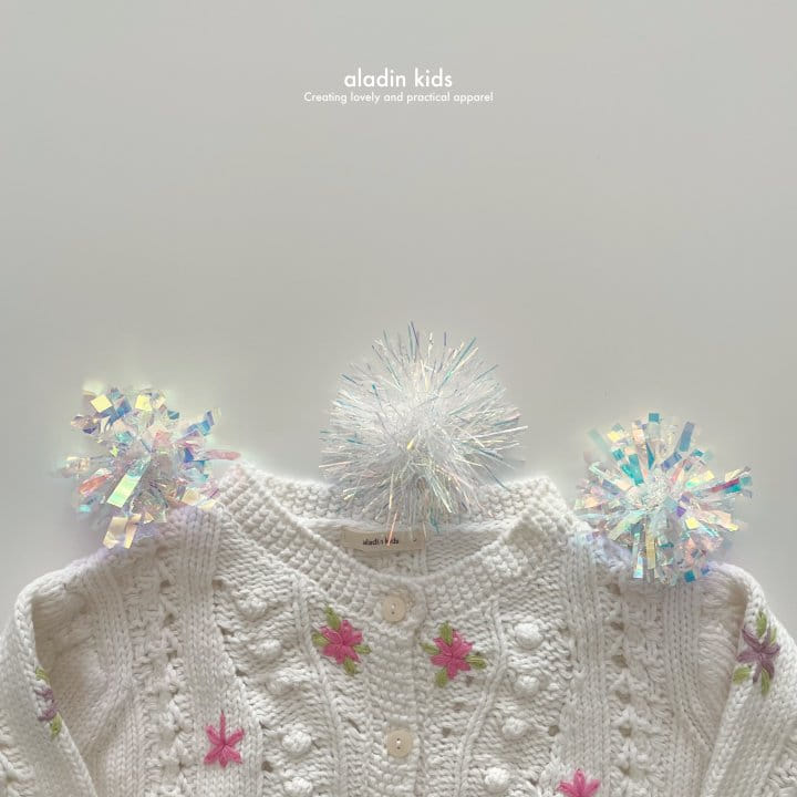 Aladin - Korean Children Fashion - #kidzfashiontrend - Hand Made Embroidery Cardigan - 2