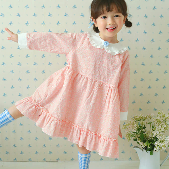 Amber - Korean Children Fashion - #childrensboutique - Granny One-Piece