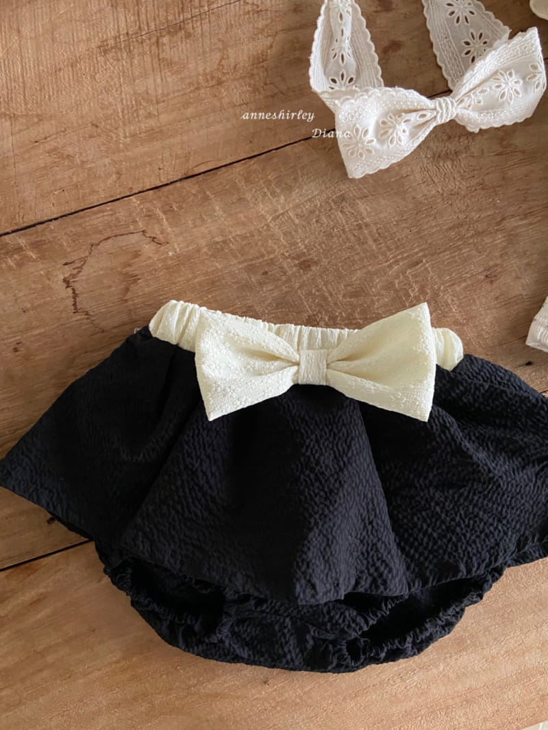 Anne Shirley - Korean Baby Fashion - #babyclothing - Coco Ribbon Skirt Bloomers - 2