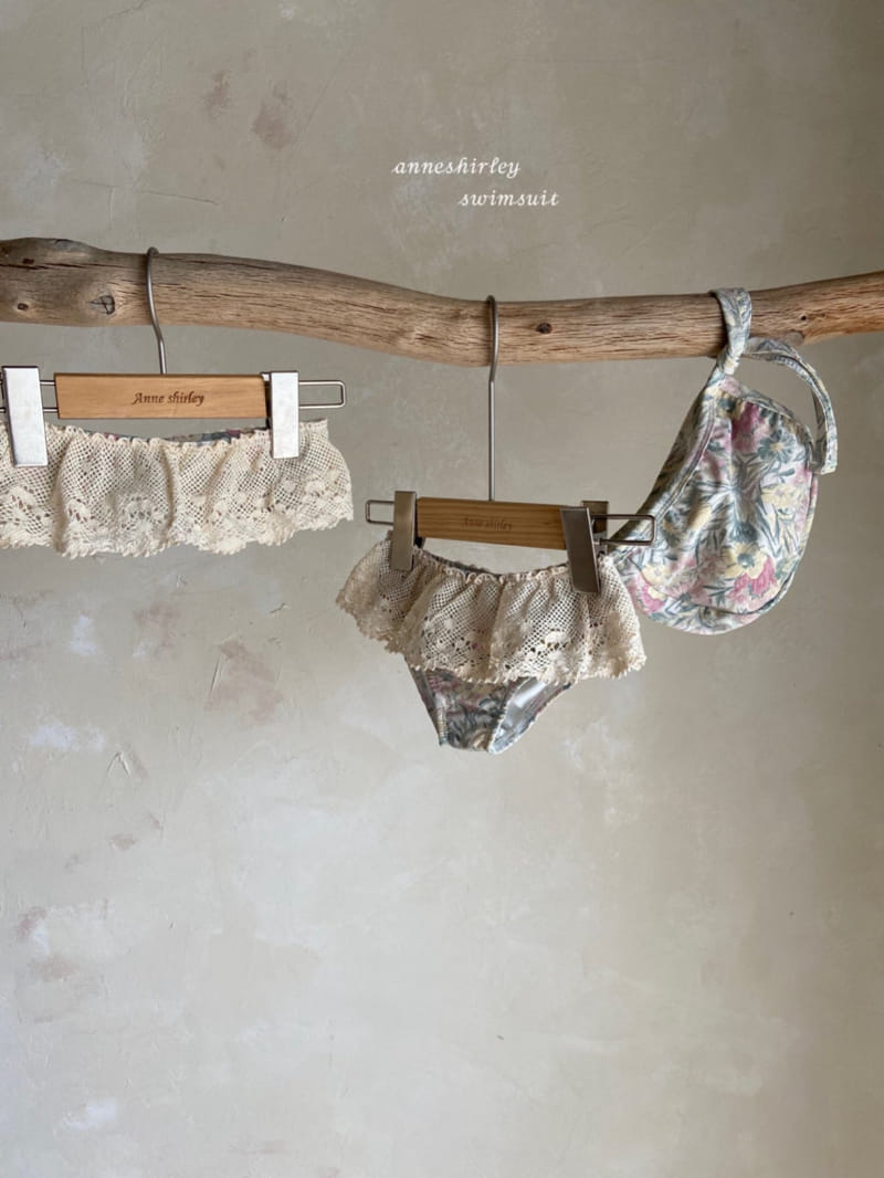 Anne Shirley - Korean Baby Fashion - #babyfever - Wendy Lace Bikini - 2