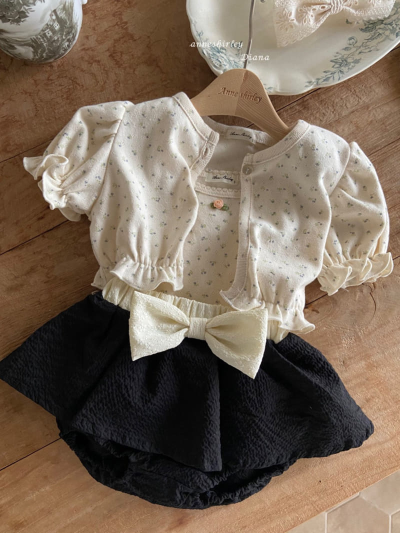 Anne Shirley - Korean Baby Fashion - #babygirlfashion - Coco Ribbon Skirt Bloomers - 5