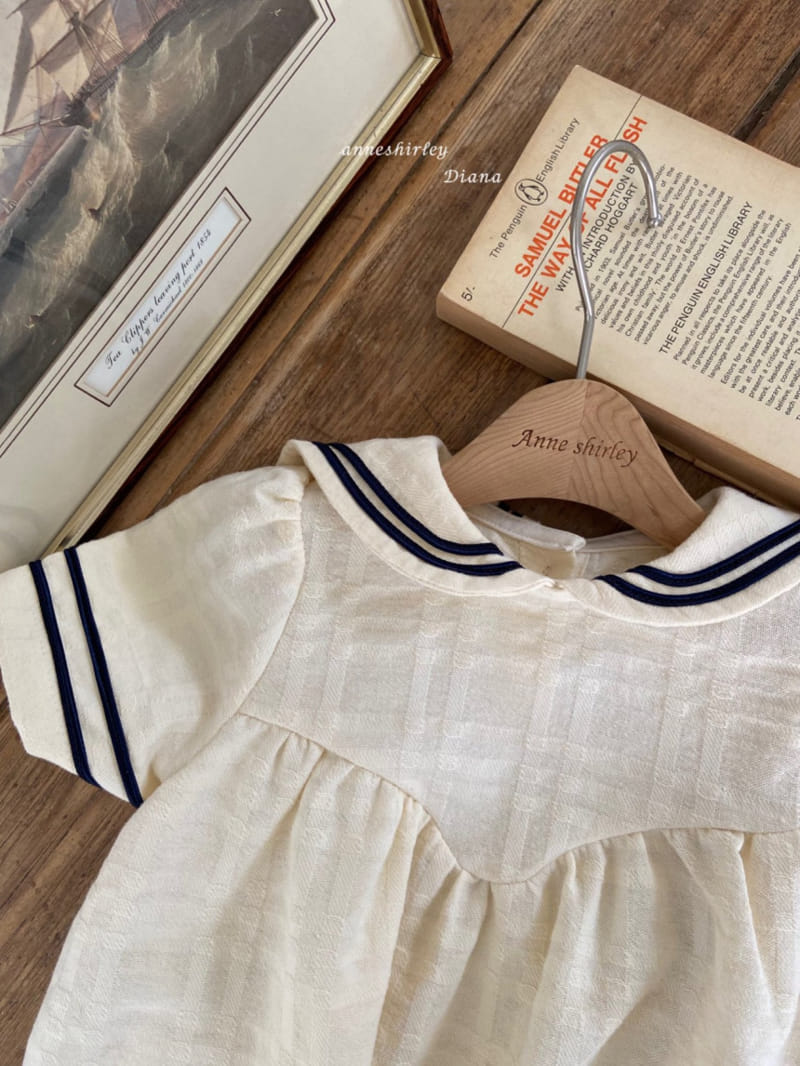 Anne Shirley - Korean Baby Fashion - #babyoninstagram - Karina Sailor Body Suit - 4