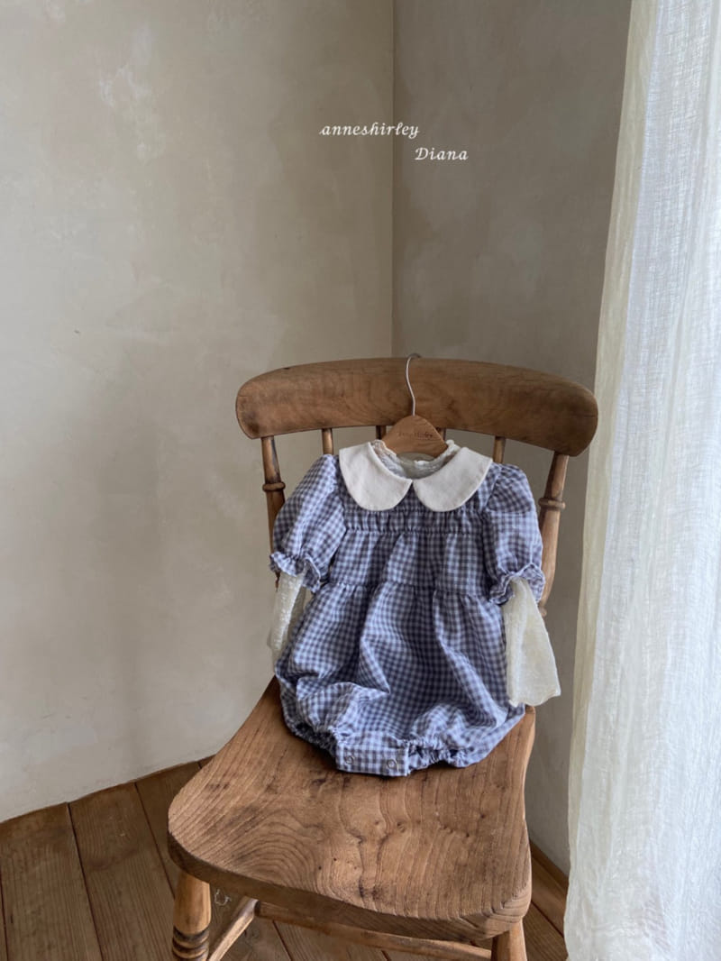 Anne Shirley - Korean Baby Fashion - #babyoutfit - Blin Collar Body Suit - 4