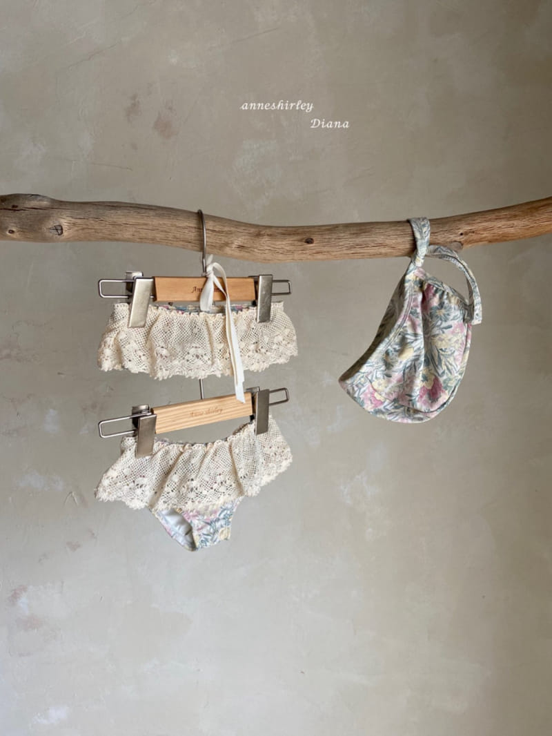 Anne Shirley - Korean Baby Fashion - #babywear - Wendy Lace Bikini - 9