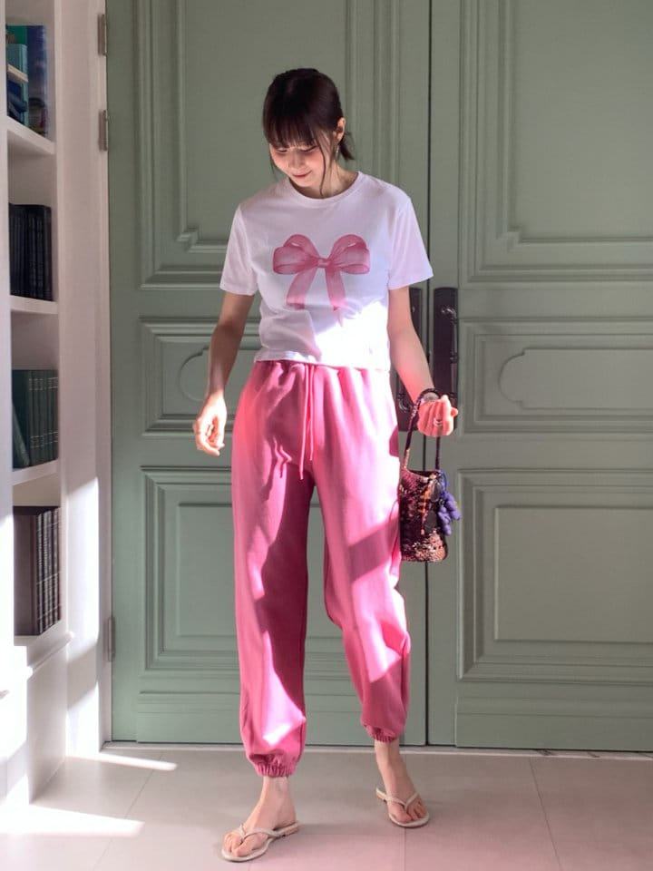Arc - Korean Women Fashion - #momslook - Bebe Jogger Pants - 2