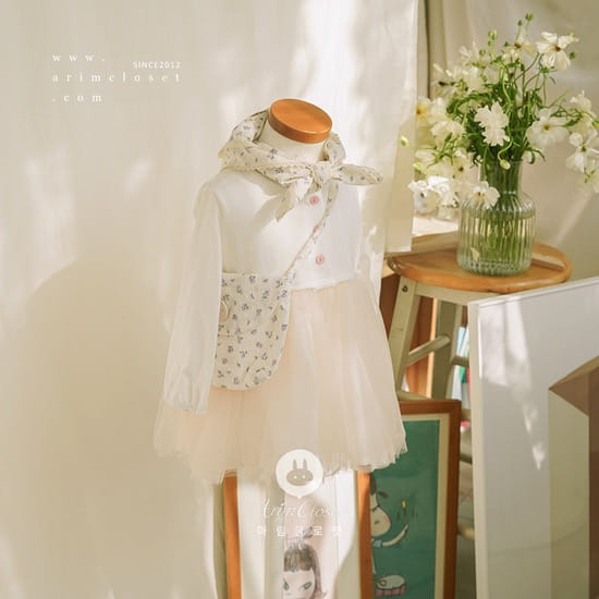 Arim Closet - Korean Children Fashion - #childofig - Lovely Tutu C Baby Mini Blouse