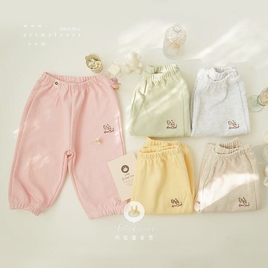 Arim Closet - Korean Children Fashion - #minifashionista - Cute Rabbit C Pants 