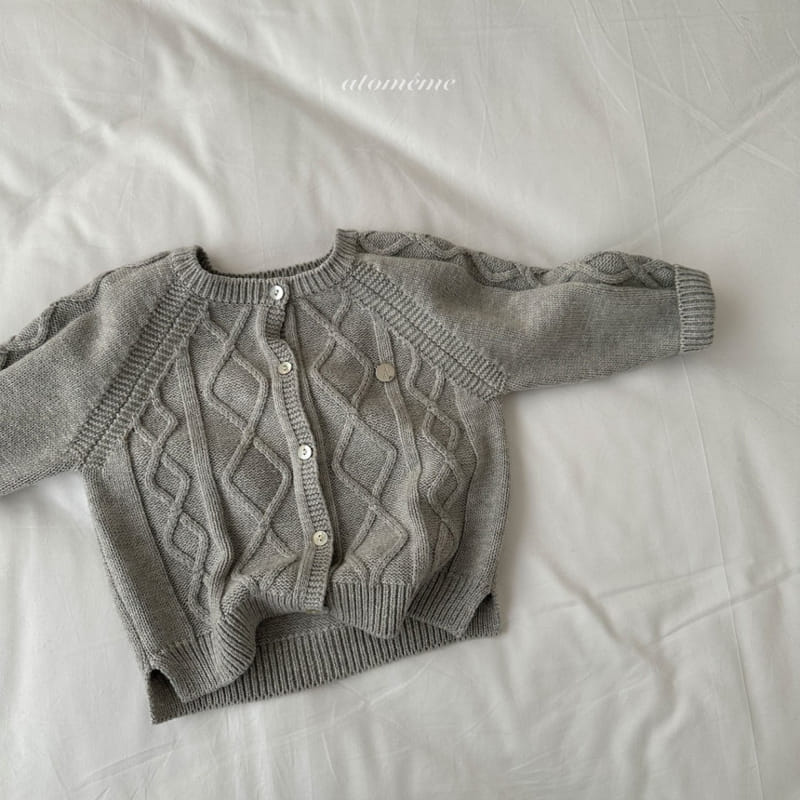 Atomeme - Korean Baby Fashion - #babyboutique - London Knit Cardigan - 10