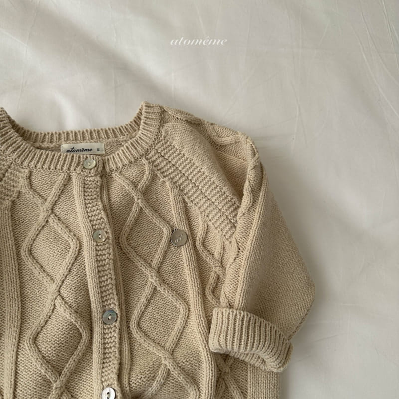 Atomeme - Korean Baby Fashion - #babyboutiqueclothing - London Knit Cardigan - 11
