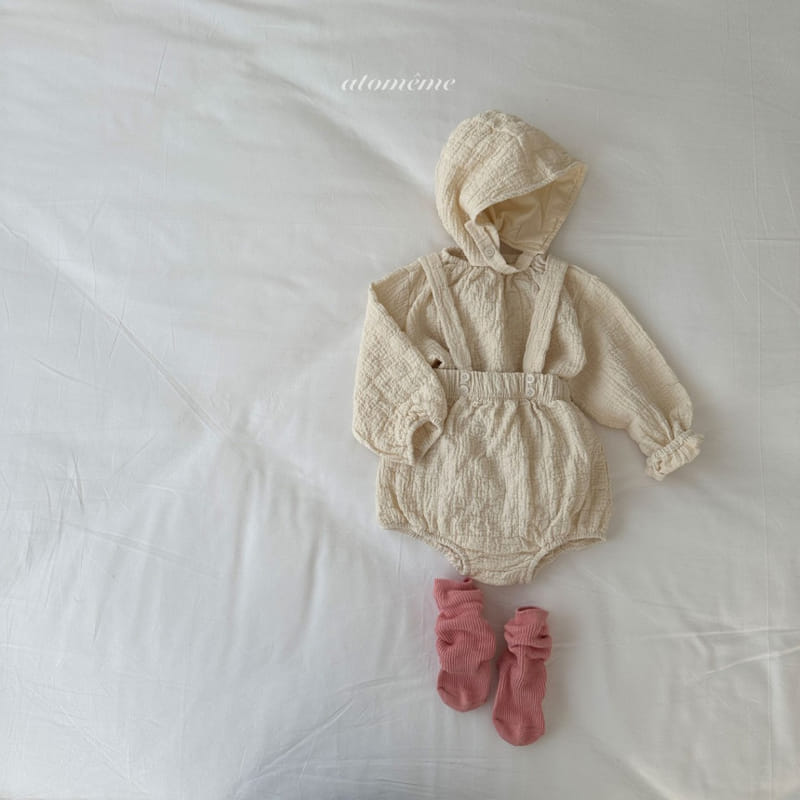 Atomeme - Korean Baby Fashion - #babyclothing - Shuring Dungarees Bloomers - 9