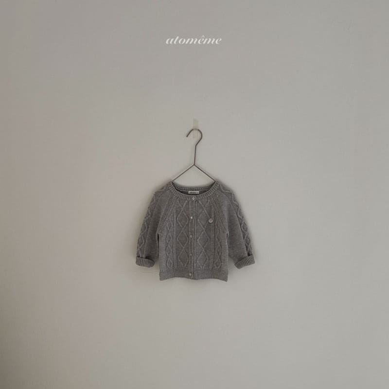 Atomeme - Korean Baby Fashion - #babyootd - London Knit Cardigan - 3