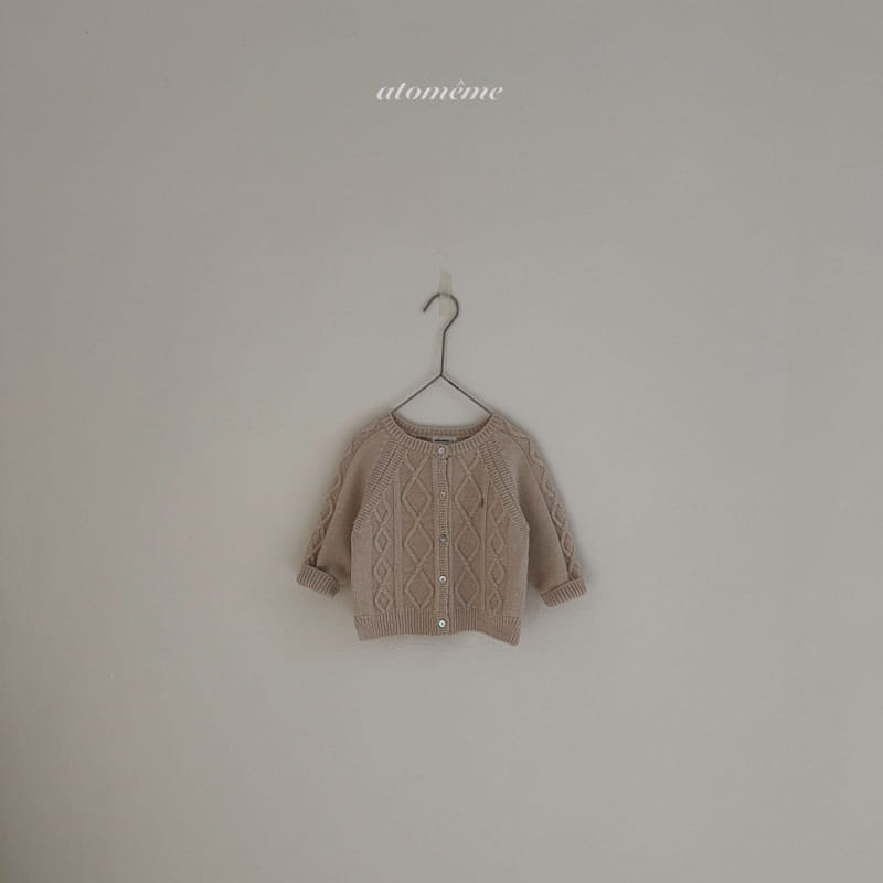 Atomeme - Korean Baby Fashion - #babyootd - London Knit Cardigan - 4