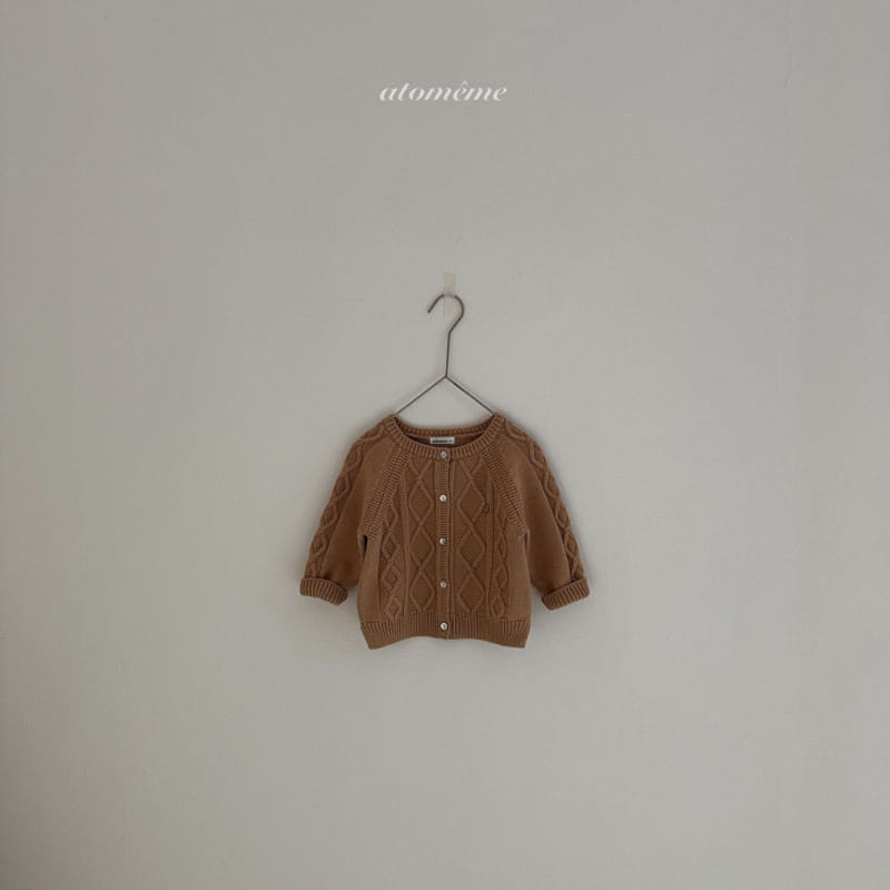 Atomeme - Korean Baby Fashion - #babyoutfit - London Knit Cardigan - 5