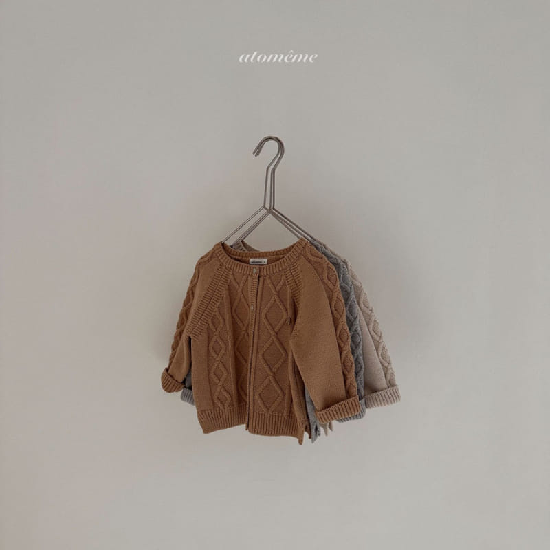 Atomeme - Korean Baby Fashion - #onlinebabyboutique - London Knit Cardigan - 7