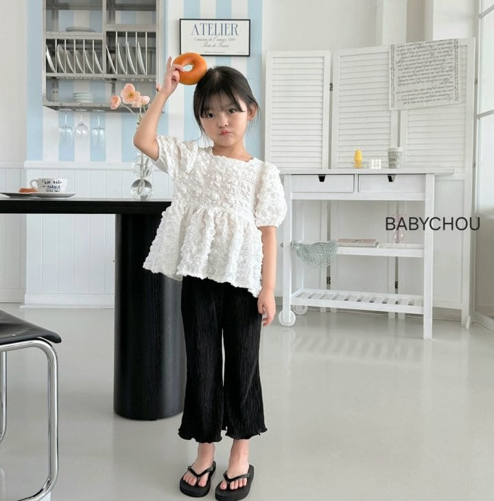 Babychou - Korean Children Fashion - #designkidswear - Dui Blouse - 4