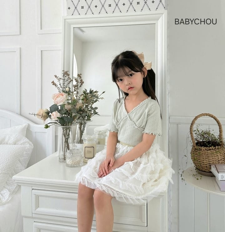 Babychou - Korean Children Fashion - #discoveringself - Pure Sha Skirt - 7