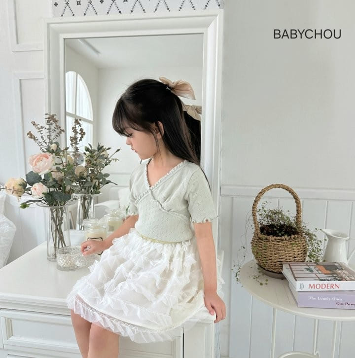 Babychou - Korean Children Fashion - #fashionkids - Pure Sha Skirt - 8