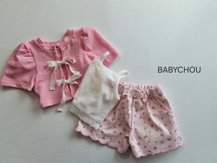 Babychou - Korean Children Fashion - #kidzfashiontrend - Rowen Sleeveless Tee - 3