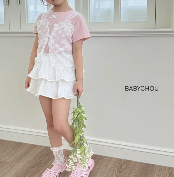 Babychou - Korean Children Fashion - #littlefashionista - Bling Skirt - 8