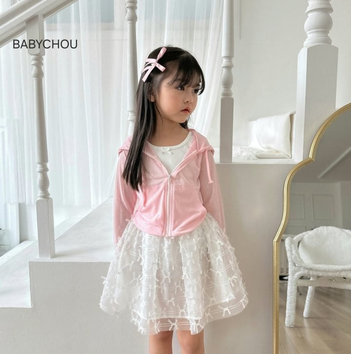 Babychou - Korean Children Fashion - #littlefashionista - Summer Hoody Zip Up - 11