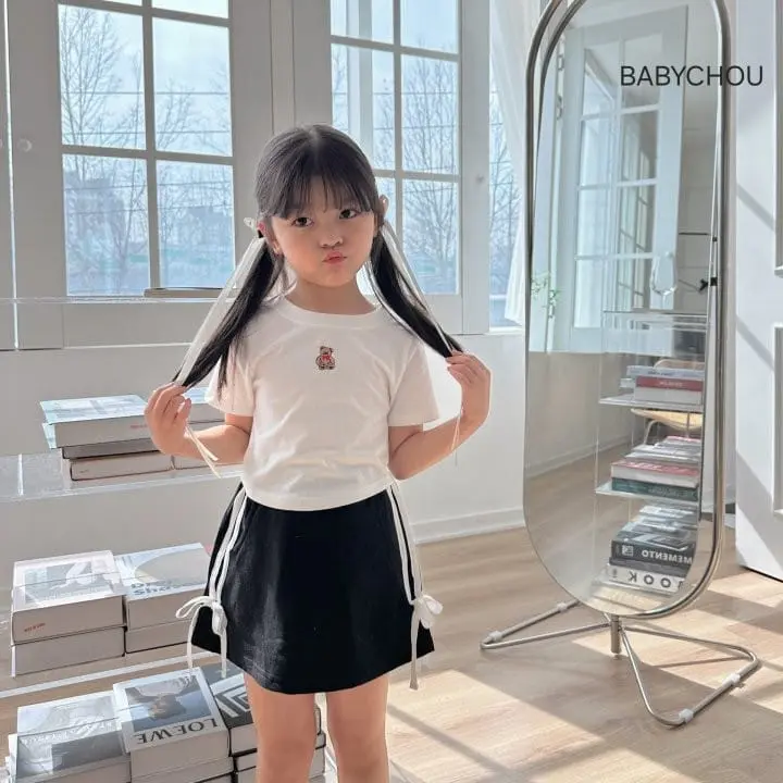 Babychou - Korean Children Fashion - #littlefashionista - Roy Bear Tee - 7