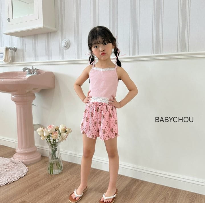 Babychou - Korean Children Fashion - #magicofchildhood - Rowen Sleeveless Tee - 6