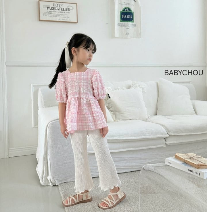 Babychou - Korean Children Fashion - #minifashionista - Pleats Boots Cut Pants - 5