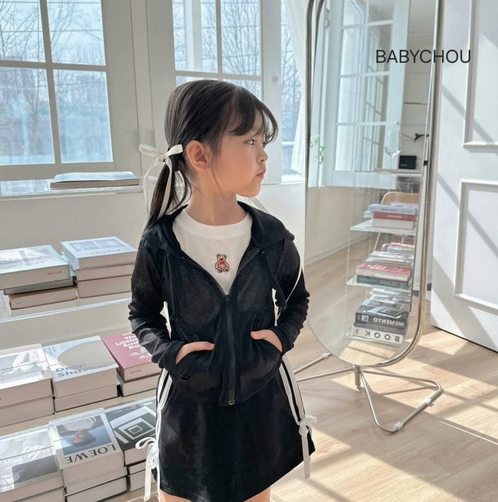 Babychou - Korean Children Fashion - #prettylittlegirls - Roy Bear Tee - 10