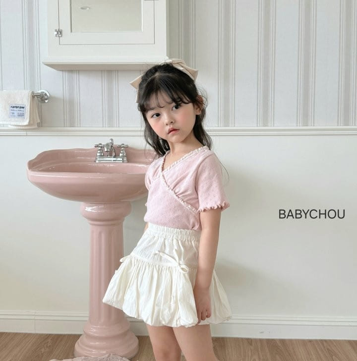 Babychou - Korean Children Fashion - #todddlerfashion - Ailey Tee  - 11