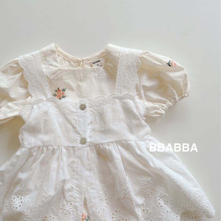 Bbabba - Korean Baby Fashion - #babyboutique - Mamang Lace One-Piece