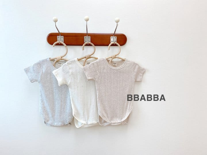 Bbabba - Korean Baby Fashion - #babyboutique - Eyelet Body Suit