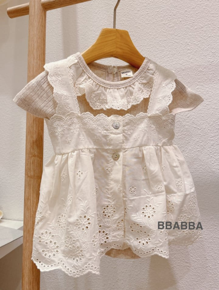 Bbabba - Korean Baby Fashion - #babyclothing - Mamang Lace One-Piece - 4