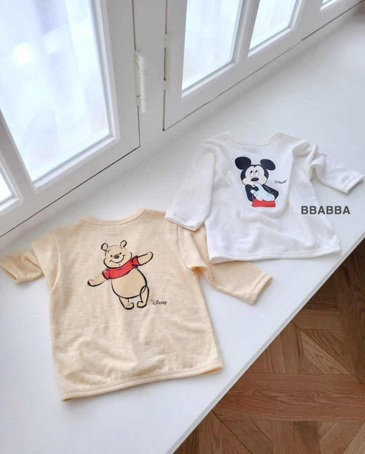 Bbabba - Korean Baby Fashion - #babygirlfashion - Linen D Cardigan - 10