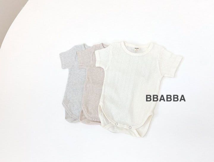 Bbabba - Korean Baby Fashion - #babyoninstagram - Eyelet Body Suit - 8