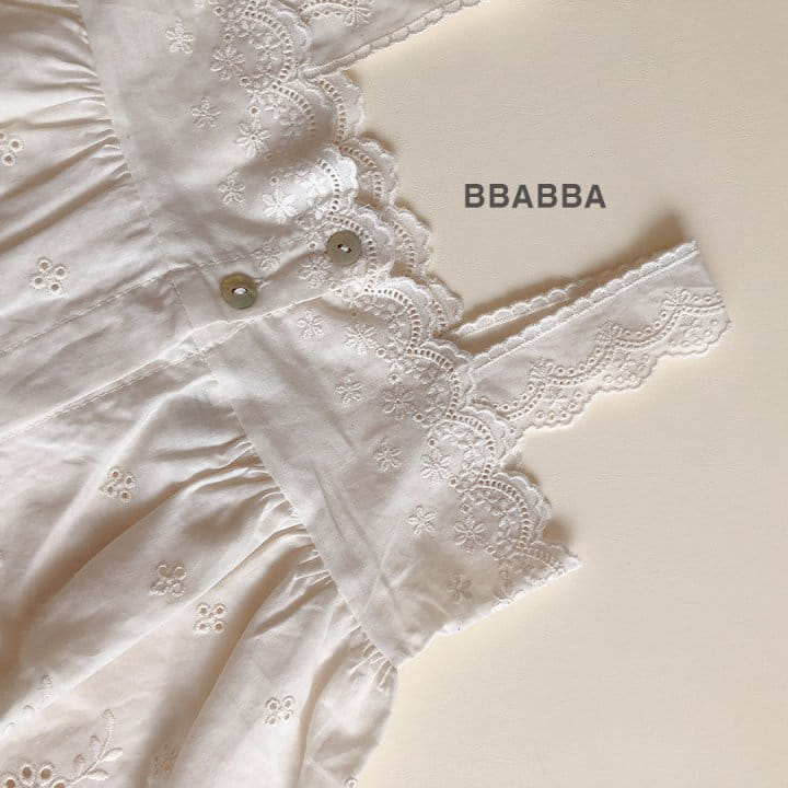 Bbabba - Korean Baby Fashion - #babyoutfit - Mamang Lace One-Piece - 10