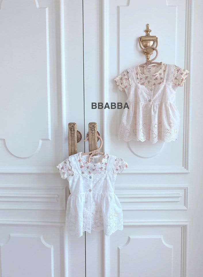 Bbabba - Korean Baby Fashion - #babywear - Flower Body Suit - 5
