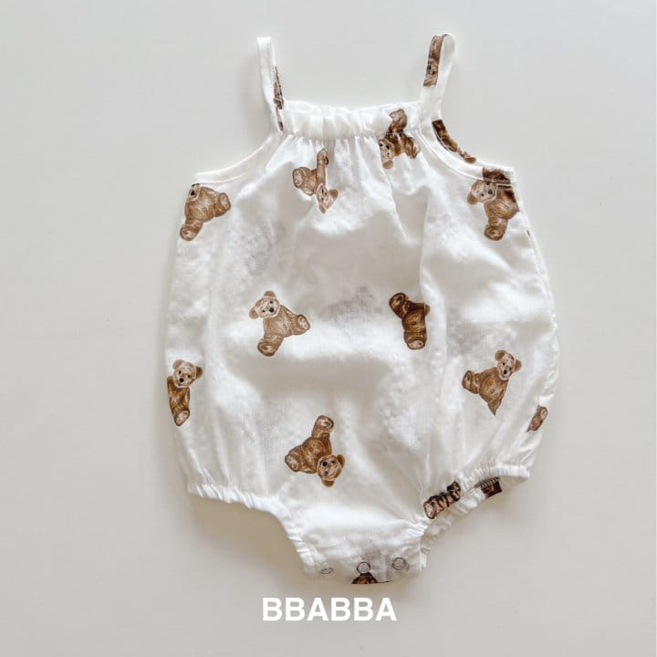 Bbabba - Korean Baby Fashion - #onlinebabyshop - Molly String Baby Body Suit - 5