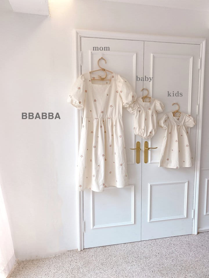 Bbabba - Korean Children Fashion - #fashionkids - Lyella Embroidery One-Piece   - 4