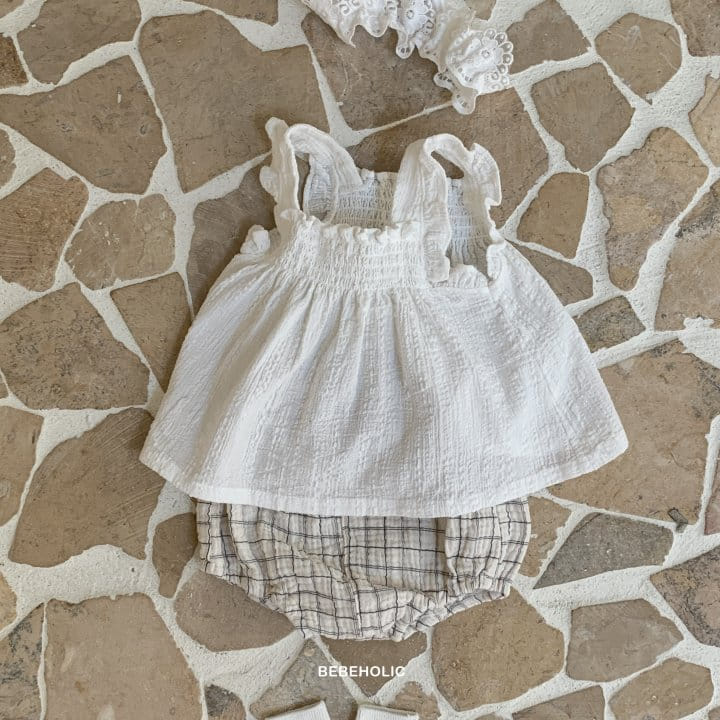 Bebe Holic - Korean Baby Fashion - #babyboutique - Frill Smoke Blouse - 10