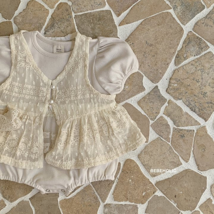 Bebe Holic - Korean Baby Fashion - #babyboutique - Mango Chiffon Vest - 9