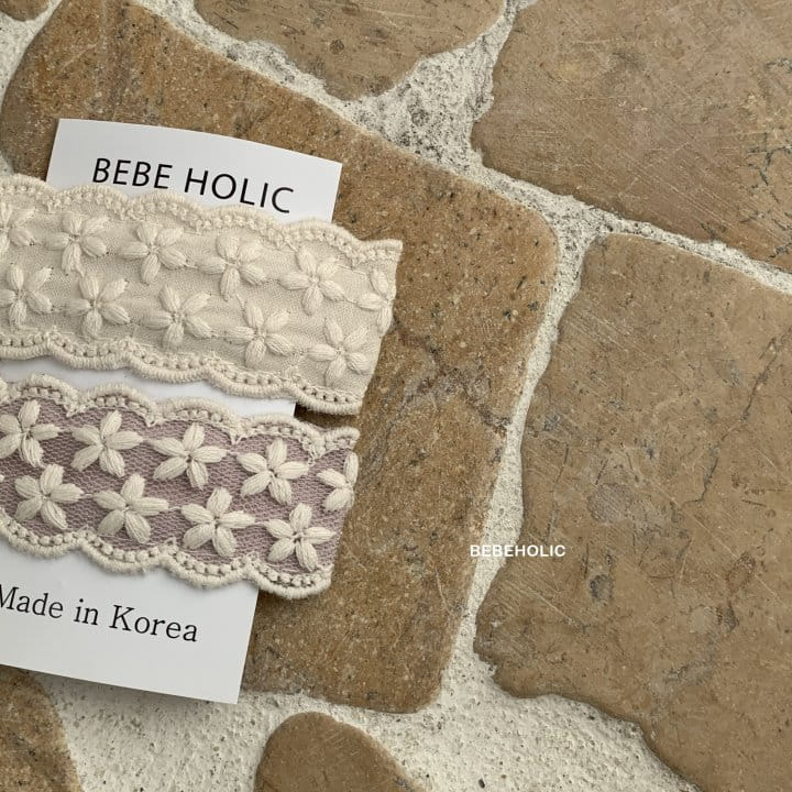 Bebe Holic - Korean Baby Fashion - #babyboutiqueclothing - Snow Flower Hair Pin Set - 7