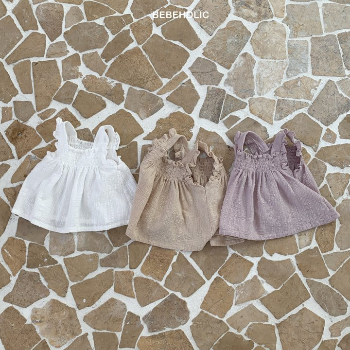 Bebe Holic - Korean Baby Fashion - #babyboutiqueclothing - Frill Smoke Blouse - 11