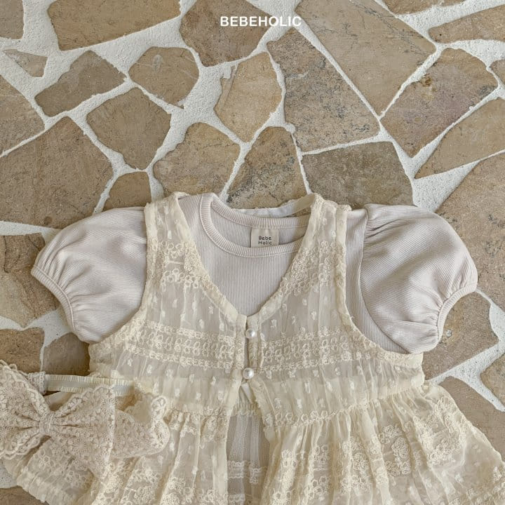 Bebe Holic - Korean Baby Fashion - #babyboutiqueclothing - Mango Chiffon Vest - 10
