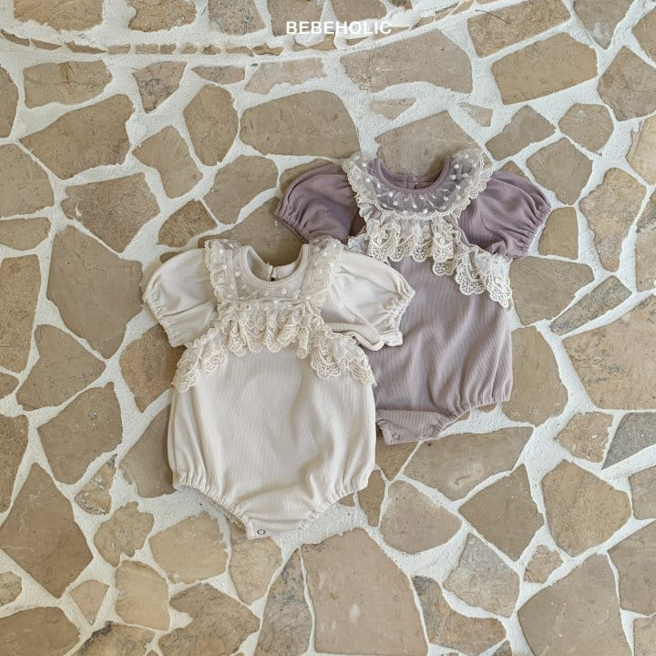 Bebe Holic - Korean Baby Fashion - #babyboutiqueclothing - Dalcom Lace Body Suit
